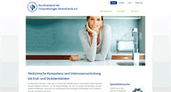 Desktop Screenshot of coloproktologen.de